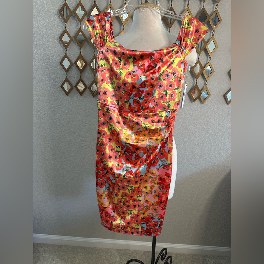 Floral Print Women's Dress